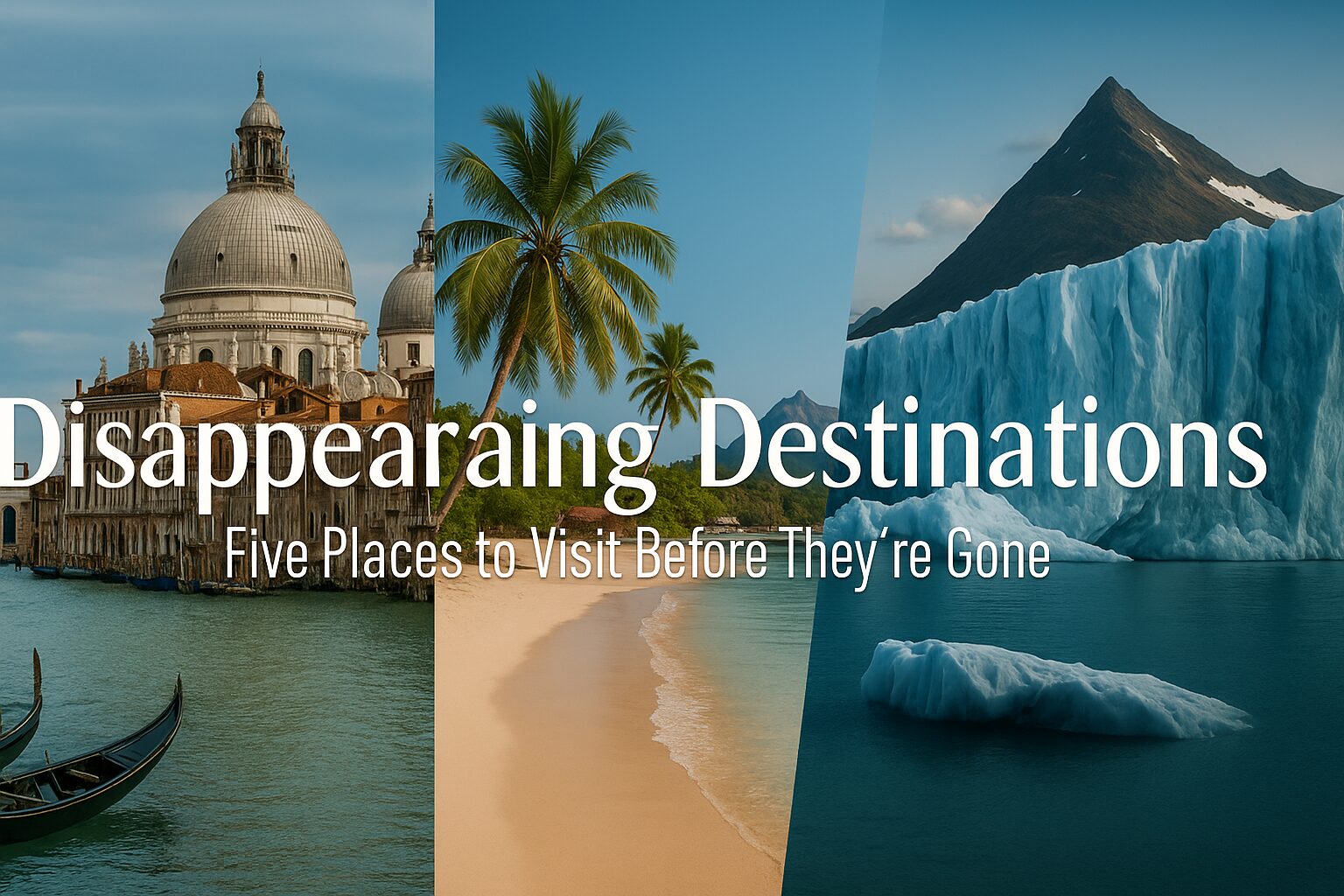 Disappearing Destinations: Five Places to Visit Before They’re Gone